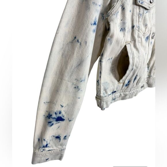 FREE PEOPLE Rumors Denim Jacket Size SMALL - Picture 11 of 16